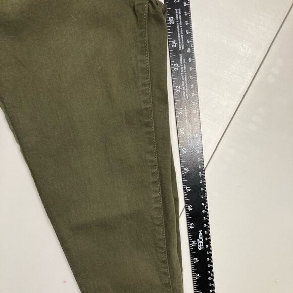 FREE PEOPLE, Women’s Jeggings, Green,Sz 26,stretch Inseam 26” - Picture 7 of 10